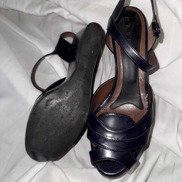 Marni wedge eggplant purple - Picture 3 of 3